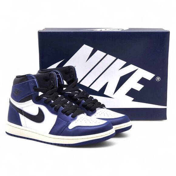 Nike Air Jordan 1 Retro High OG Midnight Navy DZ5485-401 US 6.5 NIB - Picture 1 of 8